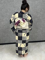 振袖グラム 名古屋 名駅(振袖gram)&nbsp;ペア割　浴衣着付けとヘアセット