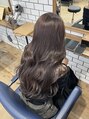 コミレ(COMILE) 縮毛矯正と相性のいい艶感カラーもお任せください♪