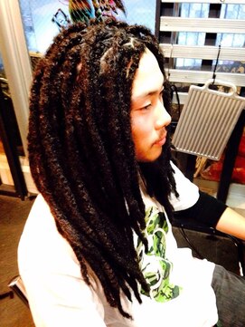 ゾーマ(ZOUMA) レゲエ・ヒップホップな方へ 太め黒ドレッド