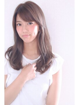 コルソ ケーツー 梅田 茶屋町(corso k-two) 小顔前髪☆ナチュラルカール×グレージュカラー【茶屋町】