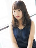 【ヘアジュレドゥ 古居】 大人カワイイエアリー女子セミディ
