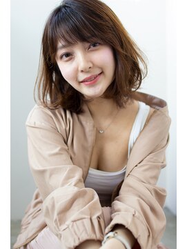 アコロン(acoron) 小顔カット＿マニッシュ ＿フレンチボブ ＿美髪＿ネイビーカラー