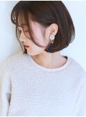 【morio成増/ムラマツ】耳かけ 小顔 ショートボブ