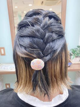 ヘアー バイ ミーズ(hair by Mii’s) ＃インナーカラー