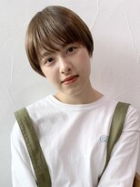 アイティーバイアルバム 松戸店(IT by ALBUM)&nbsp;ナチュラルマッシュショート_カーキグレージュマッシュ_8221