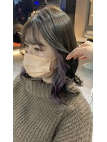 キッススワン(KISS SWAN)&nbsp;【インナーパープル】札幌美容室