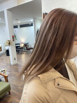 レジスタヘアーワークス (REGISTA hair works) ミルクティー♪