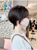 丸みとくびれを叶えるショートヘアショートボブブランジュ横浜駅