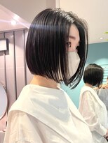 ノエ トトン(noe tton)&nbsp;イメチェン/ホワイトブロンド/外ハネボブ/美髪/名古屋/名駅60