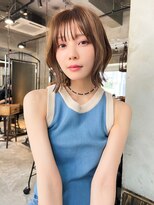 エイミー(Aimee) Aimee 町田 くびれボブ×ライトブラウン