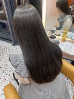 ボタン シブヤ(VOTAN SHIBUYA)&nbsp;ラベンダー/グレージュ/韓国ヘア/渋谷/レイヤー/顔まわり