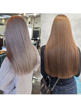 グローバルヘアー バランス(global hair BALANCE)の写真/《HOT PEPPER Beauty 2023 ベストサロン部門 注目サロン選出》最高の手触り&質感のストレートを体感♪