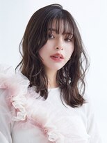 ラフィスヘアー クレイ 南草津店(La fith hair clay) 【La fith】グレージュカラー×ウェーブヘア