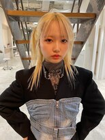 ディーン 名駅店(DEAN)&nbsp;ブロンドカラー　ブリーチ デザインカラー ダブルカラー