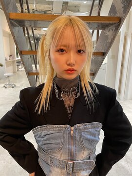 ディーン 名駅店(DEAN) ブロンドカラー ブリーチ デザインカラー ダブルカラー