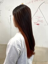 リンダ(LINDA) インナーカラー/オレンジ