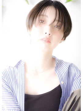 ヘアメイク エイト キリシマ(hair make No.8 kirishima) ハンサムショート×ルーズバング
