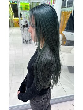 ノラ シンディ(NORA CYNDY) ケアブリーチカラー/モスグリーン