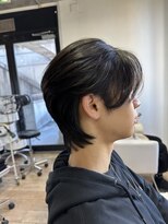 アプシー 南が丘本店(apsee)&nbsp;マッシュウルフ/黒髪/ウルフカット