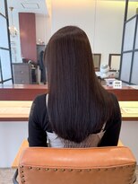 マーリャヘアー(mallia hair)&nbsp;レイヤースタイルレイヤーカットロングレイヤー小顔スタイル