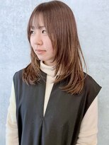 モリオ(morio)&nbsp;フェミニンロングレイヤーくびレイヤーこなれヘアロングウルフ