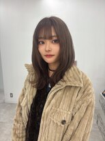 ブラウン(Brown)&nbsp;#haru 黒染め履歴からベージュカラー/イメチェン