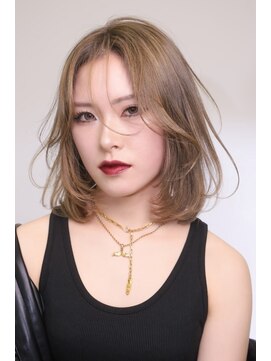 キング 高槻(K!ng) 縮毛矯正髪質改善ハイライトレイヤーカット高槻美容室エクステ