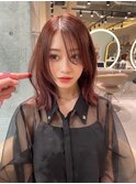 イメチェン外ハネボブ美髪ワイドバング/レイヤーカット顔周り