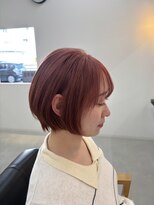 イブー(hibou)&nbsp;ピンクカラー(ショートヘア)