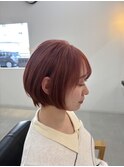 ピンクカラー(ショートヘア)