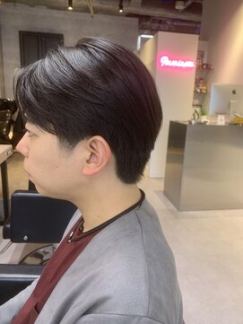 ルミネート 日暮里店(Ruminate) メンズセンターパート　[日暮里/西日暮里/シールエクステ]