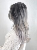 ロング韓国ヘア美髪顔周りレイヤー_ba448722