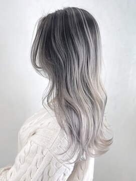 アルバム 銀座(ALBUM GINZA) ロング韓国ヘア美髪顔周りレイヤー_ba448722