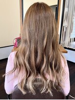 リピュア(Re:PURe)&nbsp;**ハイライト風ミルクティーベージュチップエクステ**