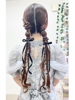 ジェシータ 品川駅前店(GESHITA)&nbsp;特殊編みツインテール【品川/ヘアセット/着付け】