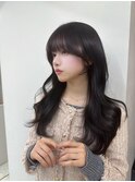 暗めカラー/韓国レイヤー/マロンベージュ/くすみベージュ/池袋