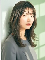 コトナ 越谷店 ミディアムヘアー/チャコールグレー/白髪染め/髪質改善/越谷