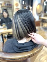 ワン エイティー ディグリース 恵比寿(180°One Eighty Degrees.)&nbsp;ボブ/アッシュ/インナーカラー/デザインカラー