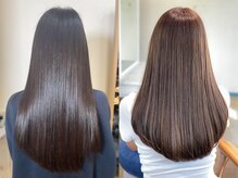 ハイダメージ/ブリーチ毛も縮毛矯正が可能【髪質改善/縮毛矯正】