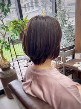 ロルド シェリ(Rold Cheri) 【山本智文】酸性縮毛矯正ショートカット