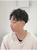 ツーブロックショートマッシュ縦落ちスパイラル【suiw】昭和町