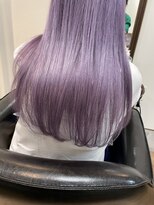 ラック 津田沼(LUCK)&nbsp;パープル/津田沼/韓国ボブ/ケアブリーチ/似合わせカット