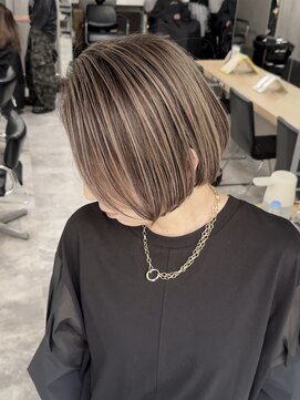 レディアル 大宮(REDEAL ope.) 【ハイライト】ベージュハイライトバレイヤージュ