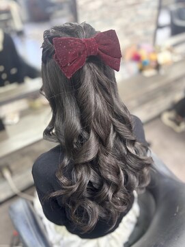 オズ 梅田店(OZ) 編みこみ×ハーフアップ♪♪