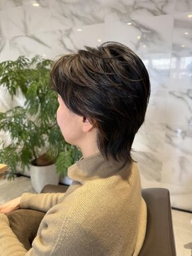 キャリ(CALI) ハンサムショートウルフ田町・三田・美容室・平林