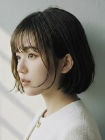フレイムス ヘアアンドリラックス 南越谷店(Frames hair&relax)&nbsp;忙しい20代に人気！越谷の時短ショートボブ×ヘーゼルグレージュ