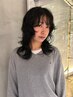 [伽羅限定]カット＋顔まわりパーマorリタッチパーマ