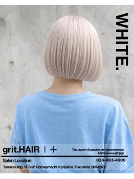 グリット ヘアープラス(grit.HAIR|+)の写真/他店で断られた経験、縮毛/黒染め/暗染めの複雑履歴、ダメージ毛。全部、grit.の得意領域。まずご相談を★