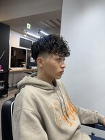 ヴィメンズウエスト 大宮西口(Vii men's west)&nbsp;隼也/スペインカール/メッシュ/フェード/大宮