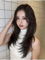 ルームバイシー 新宿(Loom. by Sea)&nbsp;〇ワンホンレイヤー×ダークパープル[新宿/韓国ヘア]